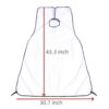 Beard shaving apron